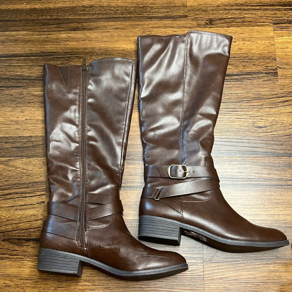 Brown Riding Boots Size 7.5